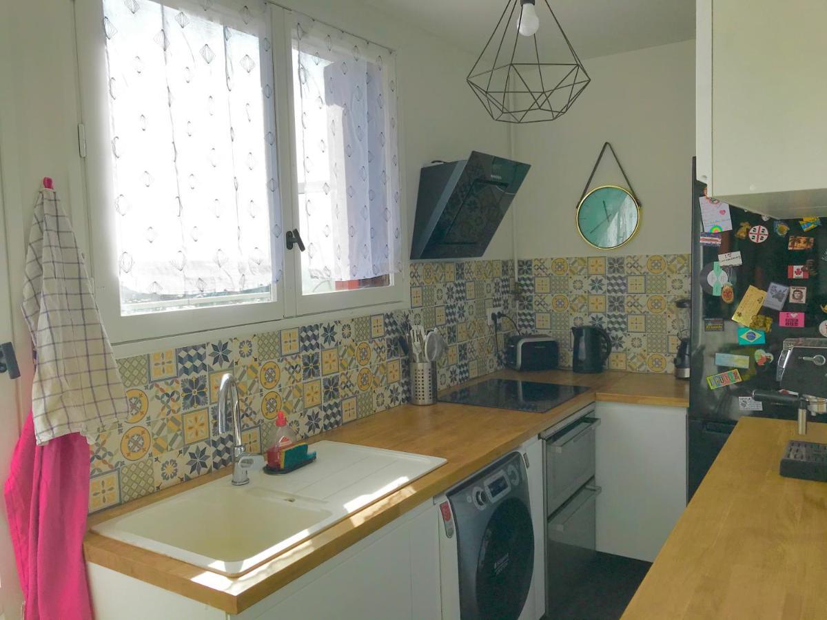 Superior Apartment - Last Floor With Nice View - Next To Metro Croix De Chavaux Line 9 Montreuil  Bagian luar foto